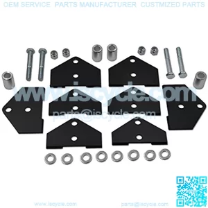 2" Front Rear Full Lift Kit Suspension Rise Mount Brackets Compatible with UTV Polaris RZR 800 EFI Models