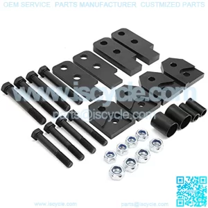 ATV Full Lift Kit 2inch Full Suspension Lift All?Terrain Vehicle Lifting Tool Black Fit for Yamaha Rhino 450/660/700