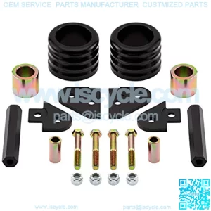 2" Full Lift Kit for Polaris Sportsman 450 and 400 Front Lift Billet Aluminum Spring Spacers + Rear High-Strength Steel Lift Brackets ATV PRO Lift KIT