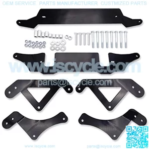 Suspension Adjustable Lift Kit 2-5 Inch Front and Rear Rise Compatible with Polaris RZR S 900/RZR 4 900 2015-2016