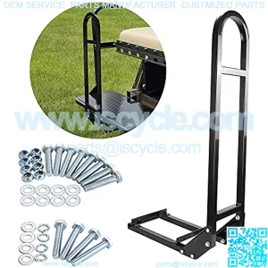 Universal Golf Cart Rear Seat Safety Grab Bar Fits for Club Car Yamaha, Upgrade Separable Heavy Duty Rear Seat Hand Rail Grab Bar to Keep Safety