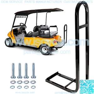 Golf Cart Rear Seat Safety Grab Bar Fits Club Car Yamaha Add Safety to Your Rear Passengers