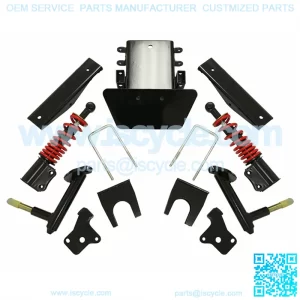 6"  RXV Heavy Duty Double A-Arm Lift Kit with Built-In Coil-Over Shocks (Fits 2008-2013 RXV Electric)
