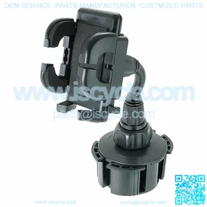 Golf Cart Phone Holder for SmartPhone/ iPhone/ Android (Mounts in Cup Holder)