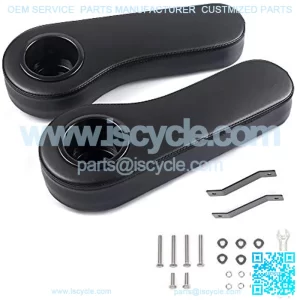 Golf Cart Armrest with Cup Holder,Increase Support Frame,Not Tilting,for Club Car EzGo Yamaha