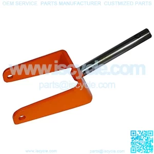 285-498 1/2 Inside Diameter Caster Yoke, Replaces Scag: 45006, Wright Mfg.: 93460001, 7/8 Shaft Size, 12-1/2 Overall Length, for Front Caster