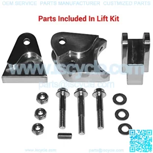 SuperATV 2" Lift Kit for Honda Rancher 420 (With Straight Rear Axle) (2007-2013) - Built to Last and Easy to Install!