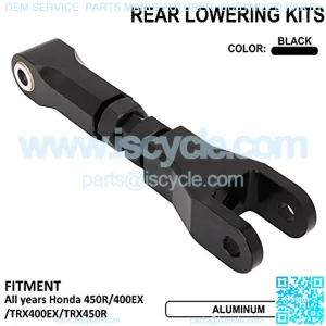 CNC Aluminum ATV Rear Lowering Kit 4.5" Lower Suspension For For 400EX 450R Sportrax 400 TRX400EX TRX450R All Years