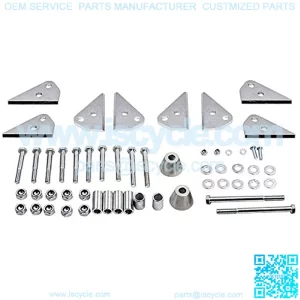 3" Lift Kit for Polaris 500 700 800 EFI Ranger XP HD IRS Crew IRS Fullsize 2009-2014, Front & Rear Lift for UTV ATV Off-road 4 Wheelers