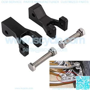 CNC Aluminum ATV Front Lowering Kit For 350/660 Warrior (Original stock A-Arms Only) Motorcycle Dirt Bike