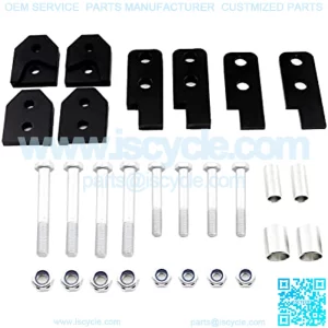 WHEEL UTV 2" Full Suspension Lift Kit Front & Rear Mount Bracket Compatible for 2004-2009 Yamaha Rhino 450/660/700 Sport & SE Models