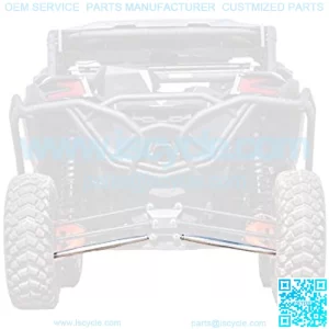 SuperATV Heavy Duty Aluminum Rear Radius Arms/Rods for Maverick X3 64" Turbo/X RC/X MR/X DS/MAX (2017+) - Lower 2 Rods Only