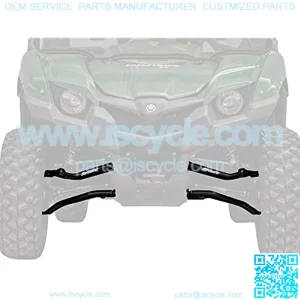 SuperATV High Clearance 1.5" Forward Offset A-Arms for Yamaha Viking/ViVI (2014+) - Black