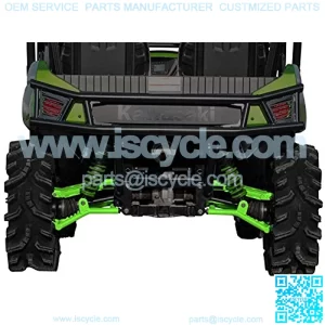 SuperATV Arched Rear A-Arms for Kawasaki Teryx/Teryx 4 (See Fitment) - Green