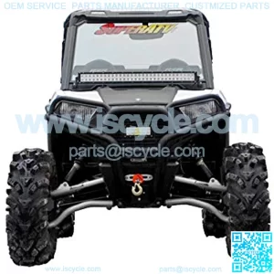 SuperATV Heavy Duty Polaris RZR 900 to 900 S Suspension Conversion Kit (2017-2020) - White Aluminum - 1.5" Offset - Includes Rhino Axles, A Arms, Tie Rods, More!