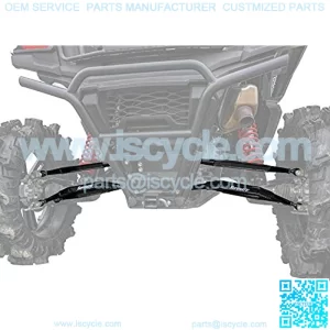 SuperATV Heavy Duty Boxed Radius Arms for 2020+ Kawasaki Teryx KRX 1000 | High-Strength Power Coated Alloy Steel | 5/8" Adjustable Heim Joints | Strength to Weight Ratio | More Clearance Than Stock!