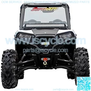 SuperATV Heavy Duty Polaris RZR 900 to 900 S Suspension Conversion Kit (2017-2020) - Black - 1.5" Offset High Clearance - Includes Rhino 2.0 Axles, A Arms, Tie Rods, More!