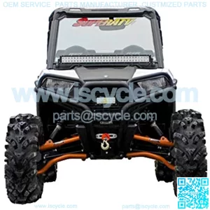 SuperATV Heavy Duty Polaris RZR 900 to 900 S Suspension Conversion Kit (2017-2020) - Orange - 1.5" Offset - Includes Rhino 2.0 Axles, A Arms, Tie Rods, More!
