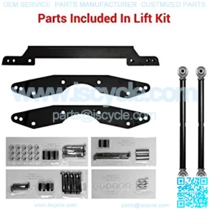SuperATV Adjustable 1.5-3" Lift Kit for Polaris RZR 800 (2008-2014) | Easy to Install | See Fitment