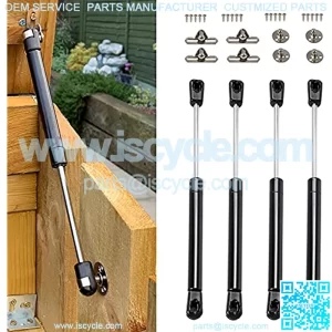 2 Pcs Gas Struts 10 Inch 35 lbs Prop Shock Lift Springs Rod Struts for Truck Cap Camper Shell Tonneau Cover Window Lift Support Truck Pickup Trap Door Truck Toolbox Wooden Box ATV Vehicle