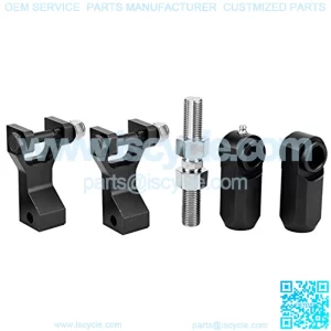 Professional Front Rear Lowering Kit Sturdy Adjustable Practical for ATV (black)