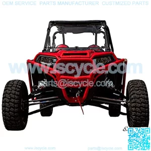 SuperATV 3" Chromoly Long Travel Kit for Polaris RZR XP 1000 Trails & Rocks Edition (2017+) - Black - Includes Rhino 2.0 Axles, A Arms, Ball Joints, Trailing Arms, and more!