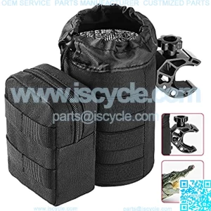 Large Boat Cup Holder, Oxford Fabric Drink Cup Can Holder with Upgrade Alligator Clamp for UTV, ATV, Scooter, Marine Boat, Wheelchair, Walker, Golf Cart, Stroller