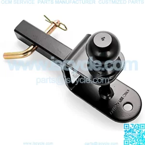 ATV/UTV Mount With Hitch Ball And Winch Strap Loop (2" Ball 1 1/4" Shank) (66024)