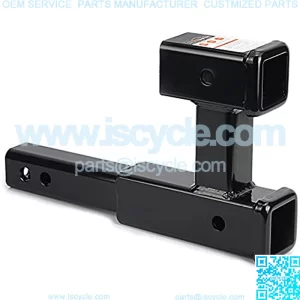 Dual Receiver Extender Trailer Towing Hitch Extension(GTW 5,000 lbs)
