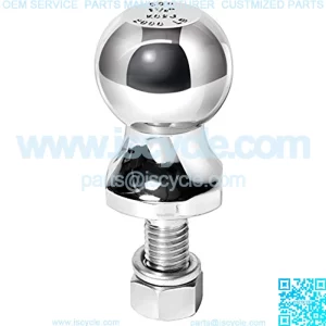 Towpower 7036800 1-7/8" Chrome Hitch Ball for ATV/Lawn Tractor