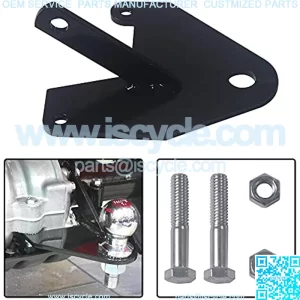 ATV Rear Trailer Hitch Receiver Ball Mount 3/4" Compatible with 1997-2018 Honda TRX250 Recon