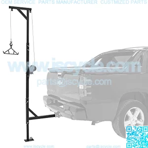 Kill Shot Swivel Deluxe Hitch - Mounted Deer Hoist with Swivel & Gambrel - 500lb. Capacity