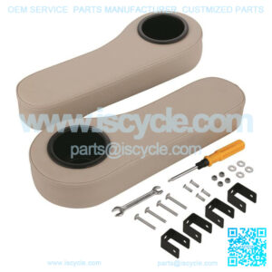 Universal Custom Colors Rear Arm Rest Set with Cup Holder
