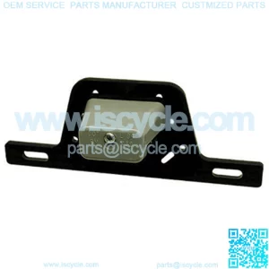 Golf Cart License Plate Holder with Illuminated Bulb