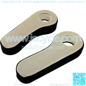 Golf Cart Rear Seat Arm Rest Cover Breathable Washable Polyester Mesh Cloth for EZGO Club Car Yamaha 1 Pair of armrest Cover
