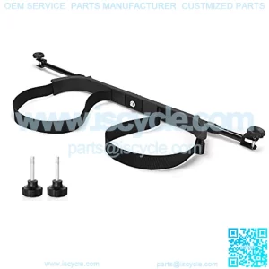 Universal Golf Bag Attachment Golf Bag Holder Bracket/Bar Rack for Golf Cart Rear Seat, Fit for EZGO TXT RXV/Club Car DS Precedent Tempo Onward/Yamaha G2-G29 - Black