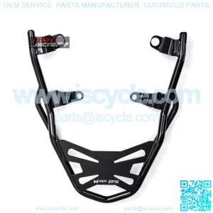 Rear Cargo Rack Black Steel Motorcycle Accessories Luggage HONDA ADV 150 2021-22 (For: Honda)