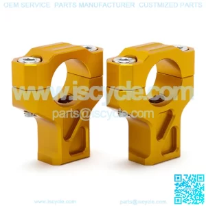 Custom Increased 5mm Motorcycle Handlebar Risers Mount Clamps for Sur-ron Ultra Bee