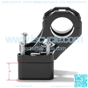 Custom 1" 1.5" 2" Motorcycle Handlebar Risers Mount Clamps for Segway X260 / Sur-ron Light Bee / Talaria Sting