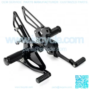 No Slip Fully Adjustable Rearsets Motorcycle