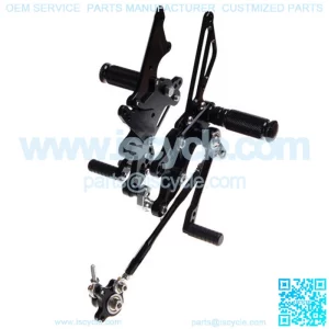 CNC Anodized Motorcycle Rearsets For Racing Bike
