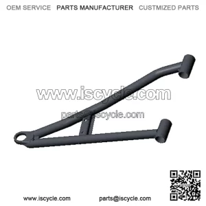 Polaris Ranger Control Arm, Front, Lower, Right Side, Matte Black,  OEM Part 1024248-458, Qty 1