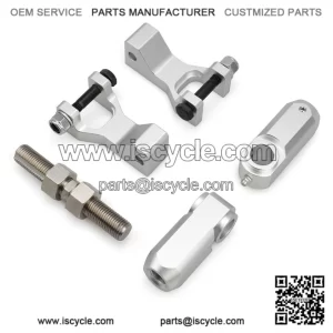 Yamaha RAPTOR chassis lowering kit #silver