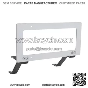Tesla license plate frame model 3 #silver