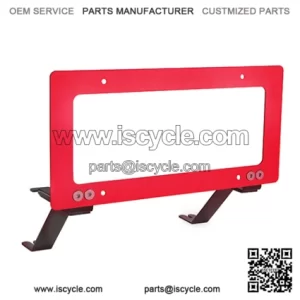 Tesla license plate frame model Y #red