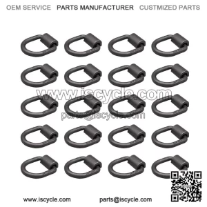 Heavy Duty Welded Forged D-Rings #20 Pack