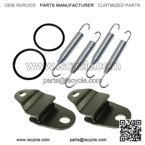 87-06 Yamaha exhaust muffler set four springs