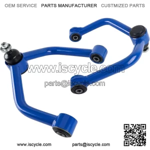 Upper Control Arms for 2004-2019 Titan Armada, 2 PCS 2-4" Lift Blue Tubular Front Suspension Control Arm Compatible with Titan Armada
