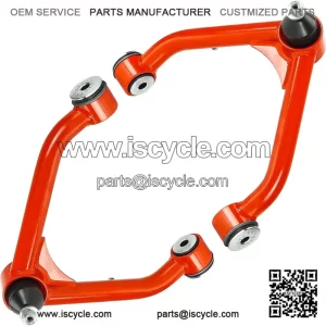For 2-4" Lift Front Upper Control Arms w/Ball Joint Compatible with 1999-2006 Chevy Silverado 1500/GMC Sierra 1500, 2000-2006 Suburban 1500 Chevy Tahoe/GMC Yukon 2PCs-Red
