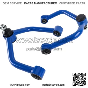 Upper Control Arms for 2004-2019 Titan Armada, 2 PCS 2-4" Lift Blue Tubular Front Suspension Control Arm Compatible with Titan Armada